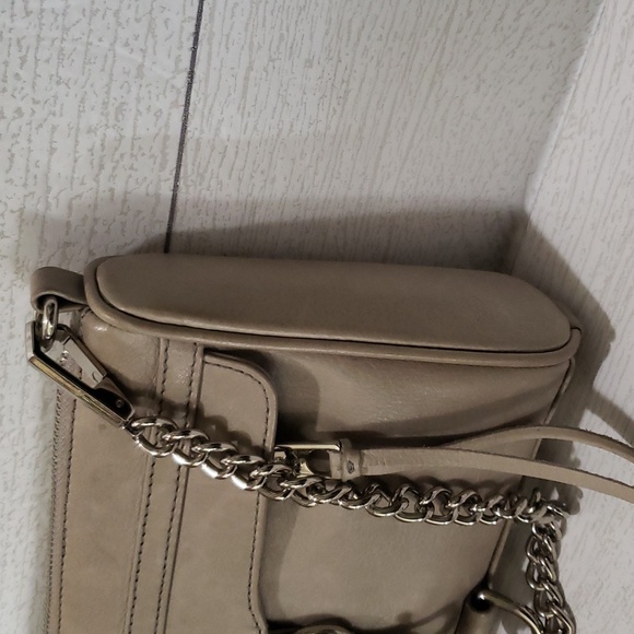 Rebecca Minkkoff mini MAC gray leather crossbody bag - Picture 2 of 8